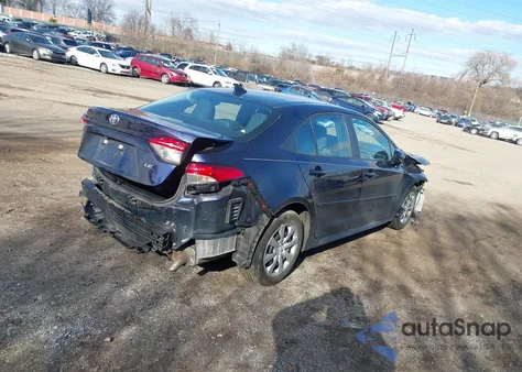 2021 Toyota Corolla Le from USA, damaged, VIN 5YFEPMAEXMP260193
